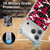 NBA Chicago Bulls Camouflage Soft Gel Case for Apple iPhone 17 Pro Max