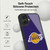 NBA Los Angeles Lakers Plain Gel Armour Case For Apple iPhone 16