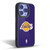 NBA Los Angeles Lakers Plain Gel Armour Case For Apple iPhone 16 Pro