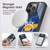 NBA Golden State Warriors Marble Agates Gel Armour Case For Apple iPhone 16 Pro