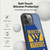 NBA Golden State Warriors Typography Gel Armour Case For Apple iPhone 16 Pro