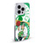 NBA Boston Celtics Half Oversized Soft Gel Case for Apple iPhone 12 / iPhone 12 Pro & MagSafe