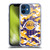 NBA Los Angeles Lakers Camouflage Soft Gel Case for Apple iPhone 12 Mini & MagSafe