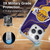 NBA Los Angeles Lakers Marble Agates Soft Gel Case for Apple iPhone 13 Pro & MagSafe