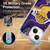 NBA Los Angeles Lakers Marble Agates Soft Gel Case for Apple iPhone 14