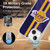 NBA Los Angeles Lakers Stripes Soft Gel Case for Apple iPhone 14 Plus & MagSafe