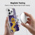 NBA Los Angeles Lakers Marble Agates Soft Gel Case for Apple iPhone 14 Pro & MagSafe