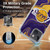 NBA Los Angeles Lakers Marble Agates Soft Gel Case for Apple iPhone 15 Plus & MagSafe