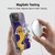 NBA Los Angeles Lakers Marble Agates Soft Gel Case for Apple iPhone 15 Plus & MagSafe