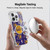 NBA Los Angeles Lakers Patterns Soft Gel Case for Apple iPhone 15 Pro Max & MagSafe