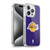 NBA Los Angeles Lakers Plain Soft Gel Case for Apple iPhone 15 Pro & MagSafe