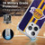 NBA Los Angeles Lakers Stripes Soft Gel Case for Apple iPhone 15 Pro & MagSafe