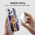 NBA Los Angeles Lakers Stripes Soft Gel Case for Apple iPhone 15 Pro & MagSafe