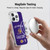 NBA Los Angeles Lakers Distressed Soft Gel Case for Apple iPhone 16 Pro Max & MagSafe