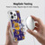 NBA Los Angeles Lakers Patterns Soft Gel Case for Apple iPhone 16 Pro Max & MagSafe