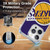 NBA Los Angeles Lakers Oversized Soft Gel Case for Apple iPhone 16 Pro & MagSafe