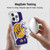 NBA Los Angeles Lakers Oversized Soft Gel Case for Apple iPhone 16 Pro & MagSafe