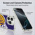 NBA Los Angeles Lakers Oversized Soft Gel Case for Apple iPhone 16 Pro & MagSafe