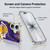 NBA Los Angeles Lakers Marble Agates Soft Gel Case for Apple iPhone 17