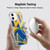 NBA Golden State Warriors Half Oversized Soft Gel Case for Apple iPhone 12 / iPhone 12 Pro & MagSafe