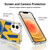 NBA Golden State Warriors Half Oversized Soft Gel Case for Apple iPhone 12 / iPhone 12 Pro & MagSafe