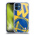 NBA Golden State Warriors Half Oversized Soft Gel Case for Apple iPhone 12 Mini & MagSafe
