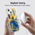 NBA Golden State Warriors Half Oversized Soft Gel Case for Apple iPhone 13