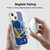 NBA Golden State Warriors Oversized Soft Gel Case for Apple iPhone 13