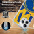 NBA Golden State Warriors Half Oversized Soft Gel Case for Apple iPhone 13 Pro Max & MagSafe