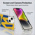 NBA Golden State Warriors Half Oversized Soft Gel Case for Apple iPhone 14 Plus & MagSafe