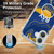 NBA Golden State Warriors Marble Agates Soft Gel Case for Apple iPhone 16 & MagSafe