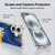 NBA Golden State Warriors Marble Agates Soft Gel Case for Apple iPhone 16 Plus & MagSafe