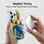 NBA Golden State Warriors Half Oversized Soft Gel Case for Apple iPhone 16 Pro Max & MagSafe