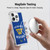 NBA Golden State Warriors Distressed Soft Gel Case for Apple iPhone 16 Pro & MagSafe