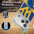 NBA Golden State Warriors Half Oversized Soft Gel Case for Apple iPhone 17 Pro
