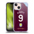 Aston Villa Football Club 2025/26 Players Home Kit 2nd Group Harvey Elliott Soft Gel Case for Apple iPhone 13 Mini