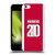 Arsenal FC 2025/26 Players Home Kit 1st Group Noni Madueke Soft Gel Case for Apple iPhone 5c