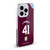 Aston Villa Football Club 2025/26 Players Home Kit 2nd Group Donyell Malen Soft Gel Case for Apple iPhone 16