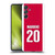 Arsenal FC 2025/26 Players Home Kit 1st Group Noni Madueke Soft Gel Case for Samsung Galaxy M55 5G