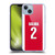 Arsenal FC 2025/26 Players Home Kit 2nd Group William Saliba Soft Gel Case for Apple iPhone 14 Plus