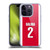 Arsenal FC 2025/26 Players Home Kit 2nd Group William Saliba Soft Gel Case for Apple iPhone 14 Pro