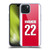 Arsenal FC 2025/26 Players Home Kit 2nd Group Ethan Nwaneri Soft Gel Case for Apple iPhone 15 Plus