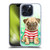 Kayomi Harai Graphic Art Pug Soft Gel Case for Apple iPhone 15 Pro & MagSafe
