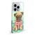 Kayomi Harai Graphic Art Pug Soft Gel Case for Apple iPhone 16