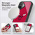 NBA Chicago Bulls Plain Gel Armour Case For Apple iPhone 17