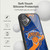 NBA New York Knicks Marble Agates Gel Armour Case For Apple iPhone 17