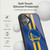 NBA Golden State Warriors Stripes Gel Armour Case For Apple iPhone 17