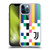 Juventus Football Club Graphic Collection Pixel Pattern Soft Gel Case for Apple iPhone 12 Pro Max & MagSafe