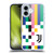 Juventus Football Club Graphic Collection Pixel Pattern Soft Gel Case for Apple iPhone 16 & MagSafe