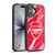 Arsenal FC Crest Patterns Red Marble Gel Armour Case For Apple iPhone 17